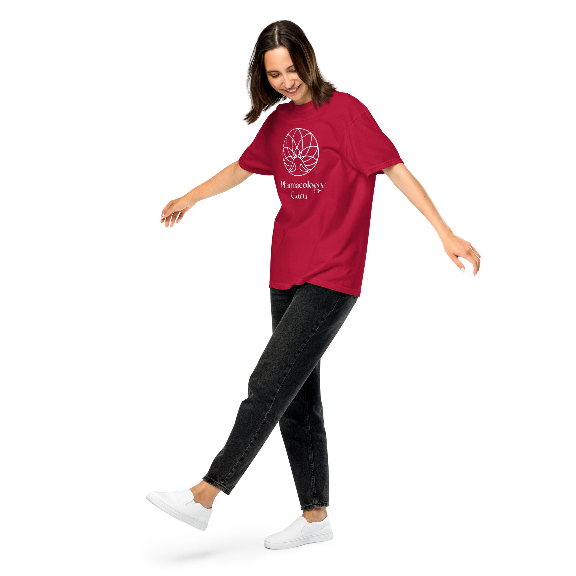 Maglietta Yoga Guru-Shop - T-shirt Senza Maniche In Cotone 100%, Stampa Discreta, Commercio Equo, Taglie 34-38
