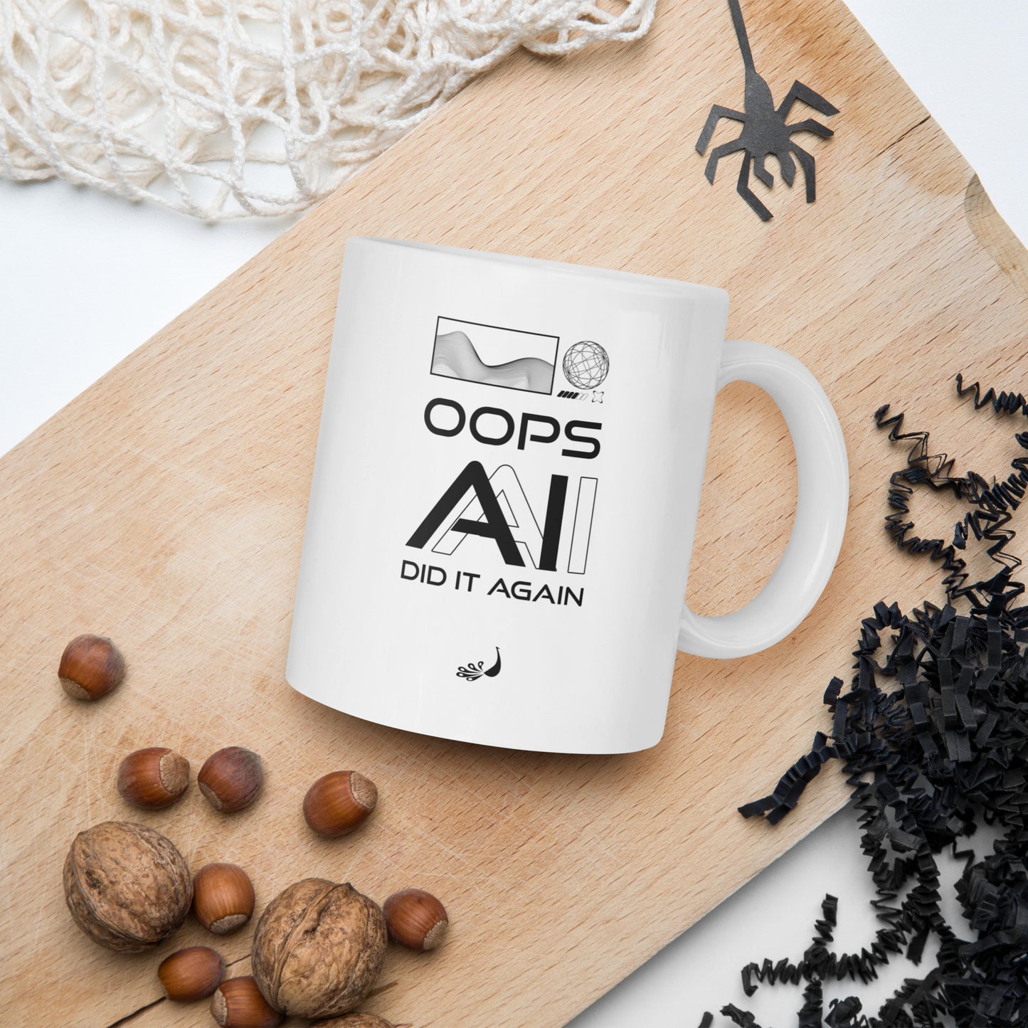 OOPS AI DID IT AGAIN - White Glossy Mug