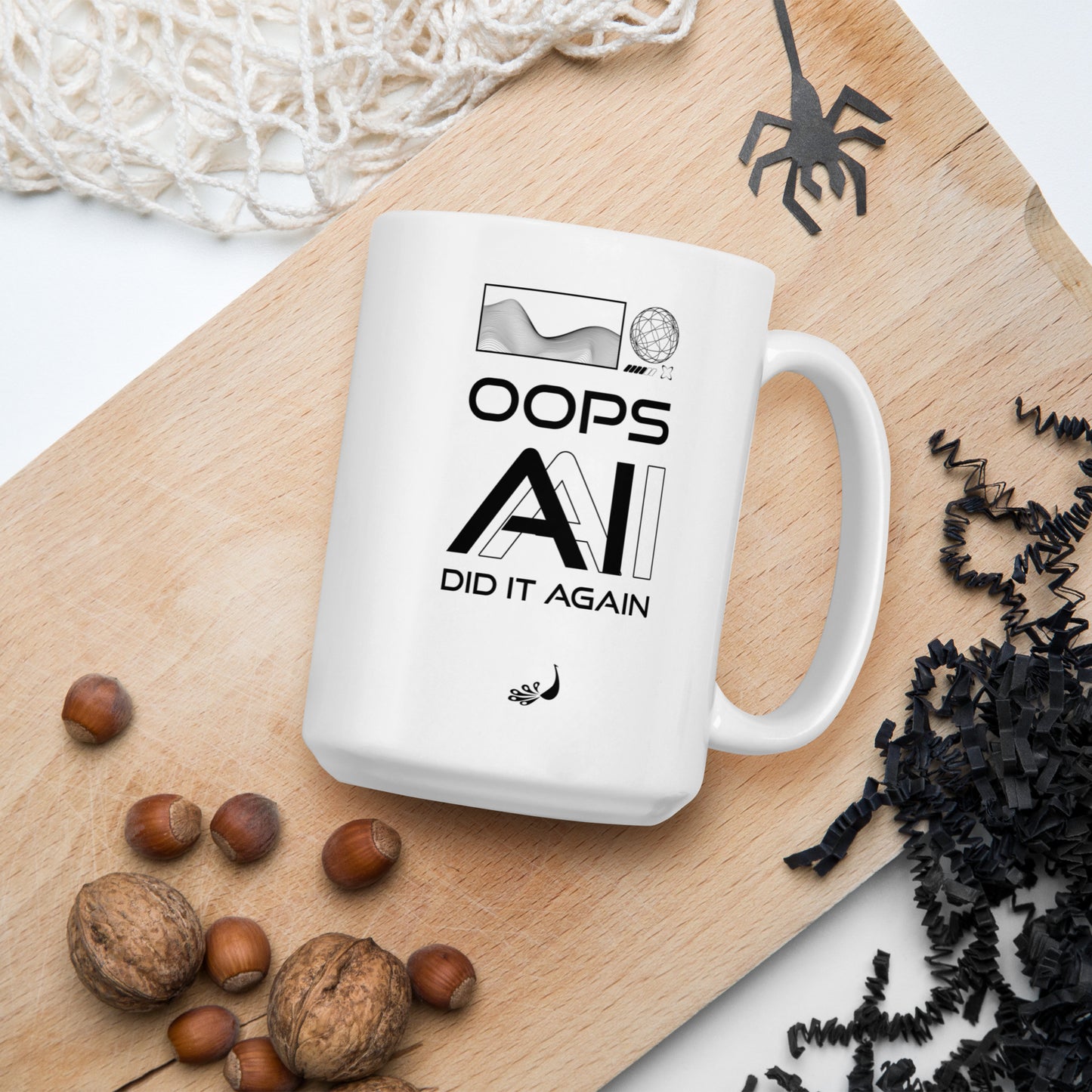 OOPS AI DID IT AGAIN - White Glossy Mug