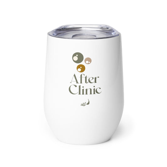 'After Clinic' - Wine Tumbler