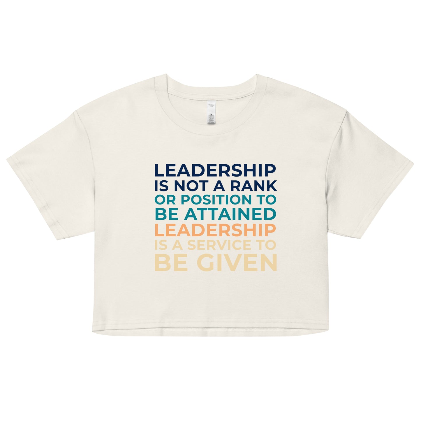 Leadership Shirt - Women’s Crop Top